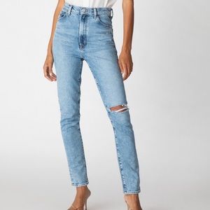 J Brand 1212 Runway High Rise Slim Straight Jean